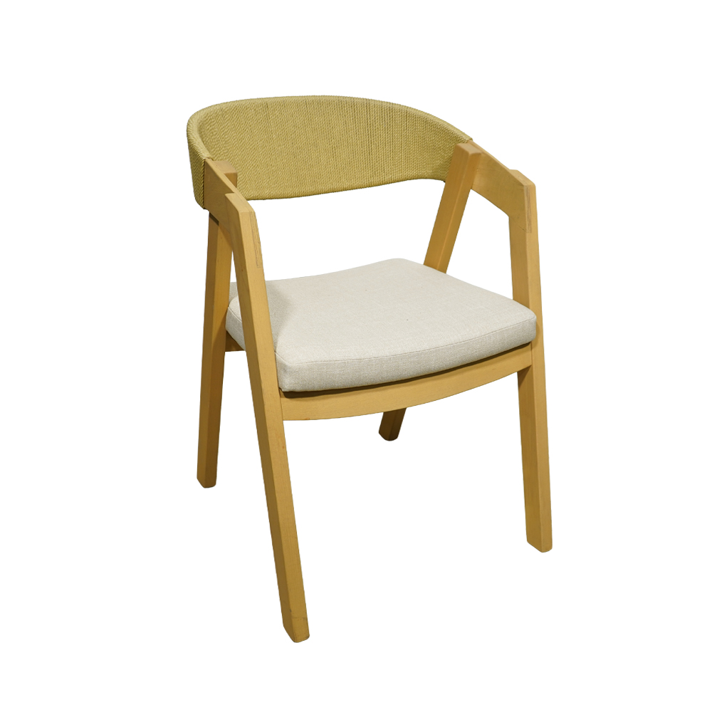 2 ΚΑΡΕΚΛΑ ΞΥΛΙΝΗ ELISA ΜΕ ΥΦΑΣΜΑ & ΠΛΑΤΗ ΑΠΟ ΣΧΟΙΝΙ - Image 1