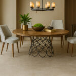 Σέτ Τραπεζαρίας Libre Spitimade® Με 6τμχ Καρέκλες Ava