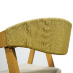 ΚΑΡΕΚΛΑ ΞΥΛΙΝΗ ELISA ΜΕ ΥΦΑΣΜΑ & ΠΛΑΤΗ ΑΠΟ ΣΧΟΙΝΙ - Image 2