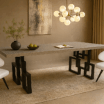 Σέτ Τραπεζαρίας Square Spitimade® Με 6τμχ Καρέκλες Isabelle