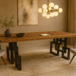 Σέτ Τραπεζαρίας Square Spitimade® Με 6τμχ Καρέκλες Verena