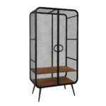 ΝΤΟΥΛΑΠΑ ΑΠΟΘΗΚΕΥΣΗΣ MESHART ΣΕ ΜΑΥΡΟ ΧΡΩΜΑ - Image 5