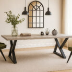 Σέτ Τραπεζαρίας Inferno Spitimade® Με 6τμχ Καρέκλες Ross