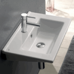 Νιπτήρας Επίπλου Πορσελάνης Cerastyle Arte 55x36cm Λευκό - Image 3