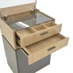 Τουαλέτα κρεβατοκάμαρας Sonlen ανθρακί-sonoma - Image 8