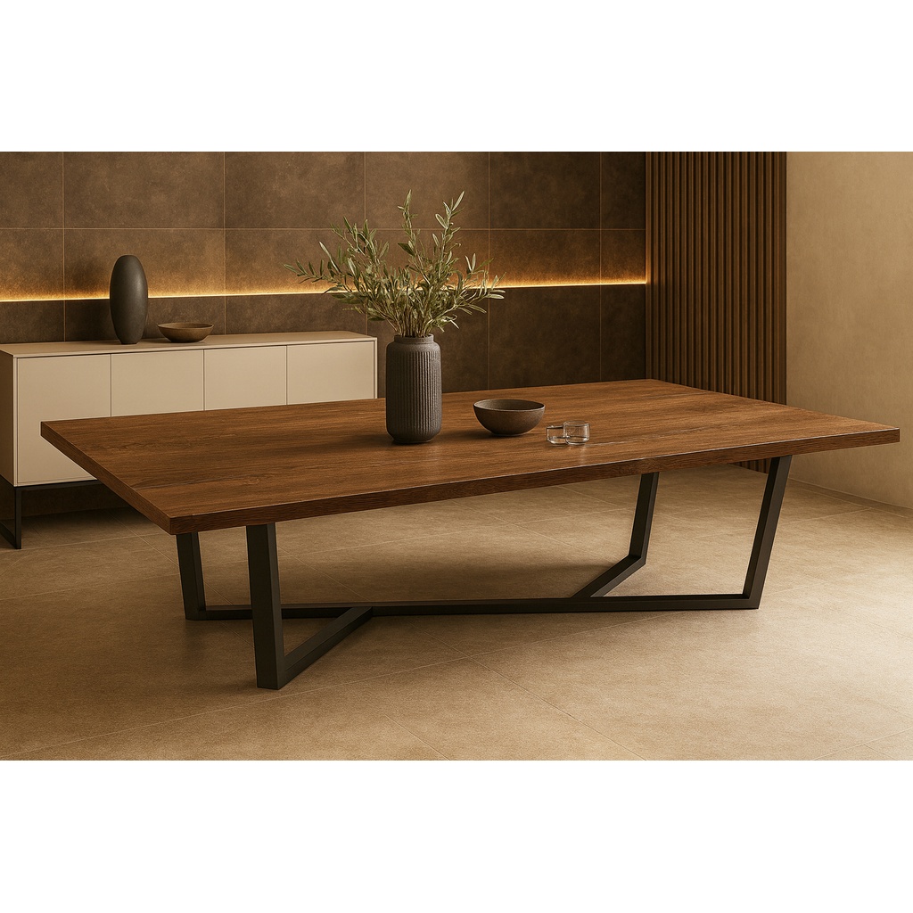 1024_K545 ΤΡΑΠΕΖΑΡΙΑ REINER ME ΕΠΙΦΑΝΕΙΑ ΣΕ ΚΑΡΥΔΙ ΑΠΟΧΡΩΣΗ - Image 1