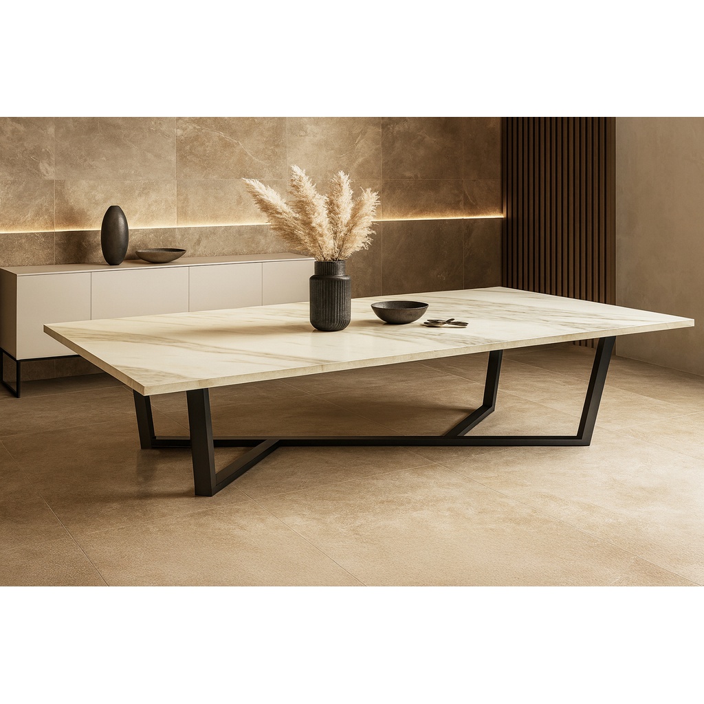 1024_Progetto ΤΡΑΠΕΖΑΡΙΑ REINER ME ΕΠΙΦΑΝΕΙΑ ΣΕ ΟΨΗ ΛΕΥΚΟΥ ΜΑΡΜΑΡΟΥ - Image 1