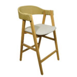 ΣΚΑΜΠΟ IMAN ΞΥΛΙΝΟ ΜΕ ΥΦΑΣΜΑΤΙΝΟ ΚΑΘΙΣΜΑ KAI ΠΛΑΤΗ ΑΠΟ ΣΧΟΙΝΙ