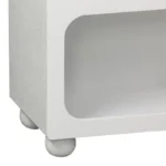 Μπουφές Emersi με ράφια mdf σε λευκή απόχρωση - Image 5