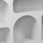 Μπουφές Emersi με ράφια mdf σε λευκή απόχρωση - Image 7