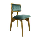 ΚΑΡΕΚΛΑ NALA ΜΕ ΞΥΛΙΝΟ ΣΚΕΛΕΤΟ ΚΑΙ ΒΕΛΟΥΔΙΝΗ ΕΠΕΝΔΥΣΗ ΣΕ ΑΠΟΧΡΩΣΗ ΜΕΝΤΑ - Image 5