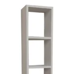 Βιβλιοθήκη Barzine μελαμίνη σε λευκή απόχρωση - Image 4