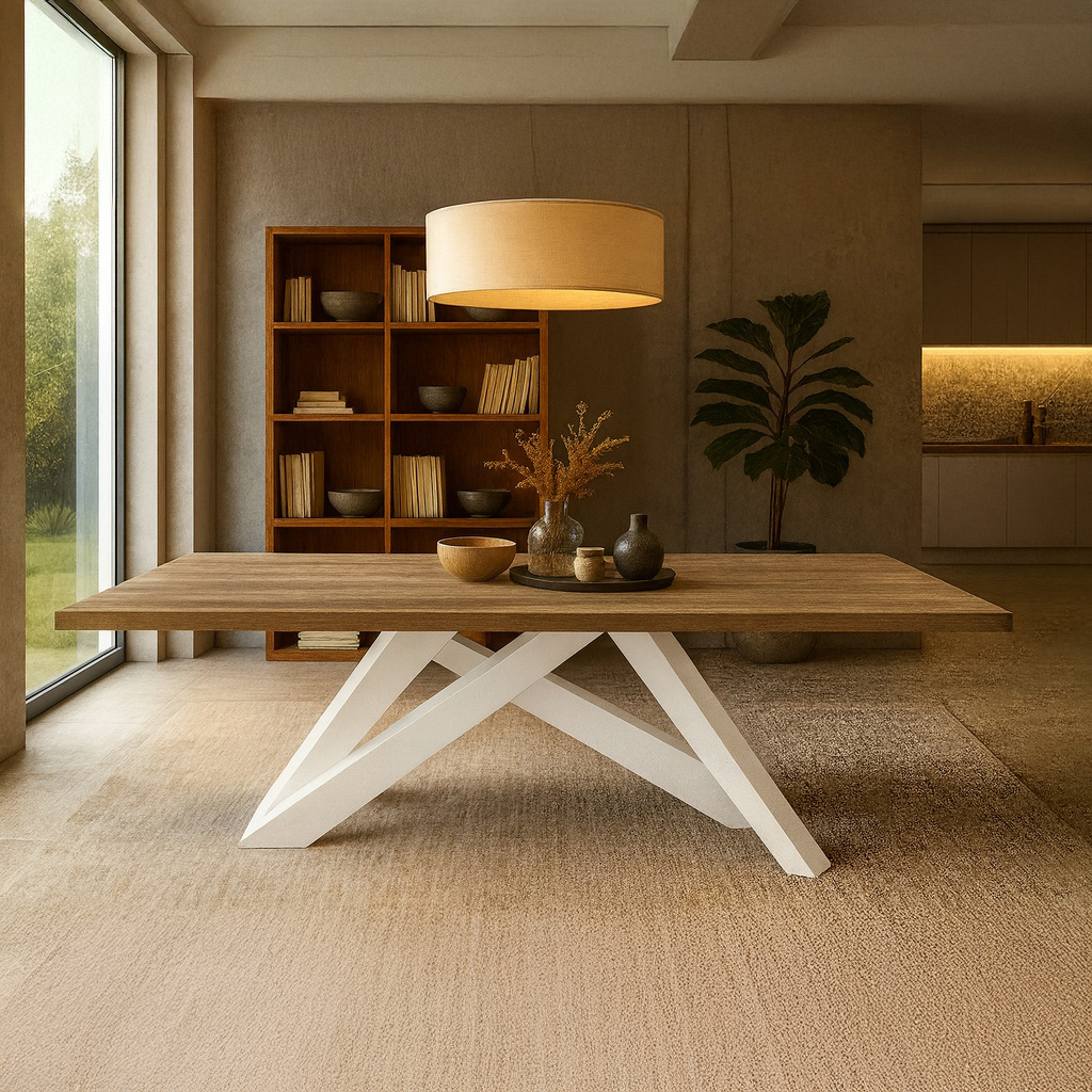 5194 2 ΤΡΑΠΕΖΑΡΙΑ TOMER ΜΕ ΕΠΙΦΑΝΕΙΑ ΣΕ ΑΝΟΙΧΤΗ ΑΠΟΧΡΩΣΗ - Image 1