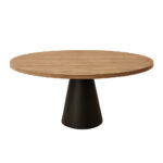 ΤΡΑΠΕΖΑΡΙΑ CONE ΙΙ ΜΕ ΕΠΙΦΑΝΕΙΑ ΣΕ ΑΝΟΙΧΤΗ ΑΠΟΧΡΩΣΗ ΞΥΛΟΥ - Image 3