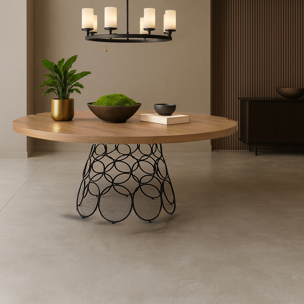 5194 ΤΡΑΠΕΖΑΡΙΑ LIBRE ΜΕ ΕΠΙΦΑΝΕΙΑ ΣΕ ΑΝΟΙΧΤΗ ΑΠΟΧΡΩΣΗ ΞΥΛΟΥ - Image 1