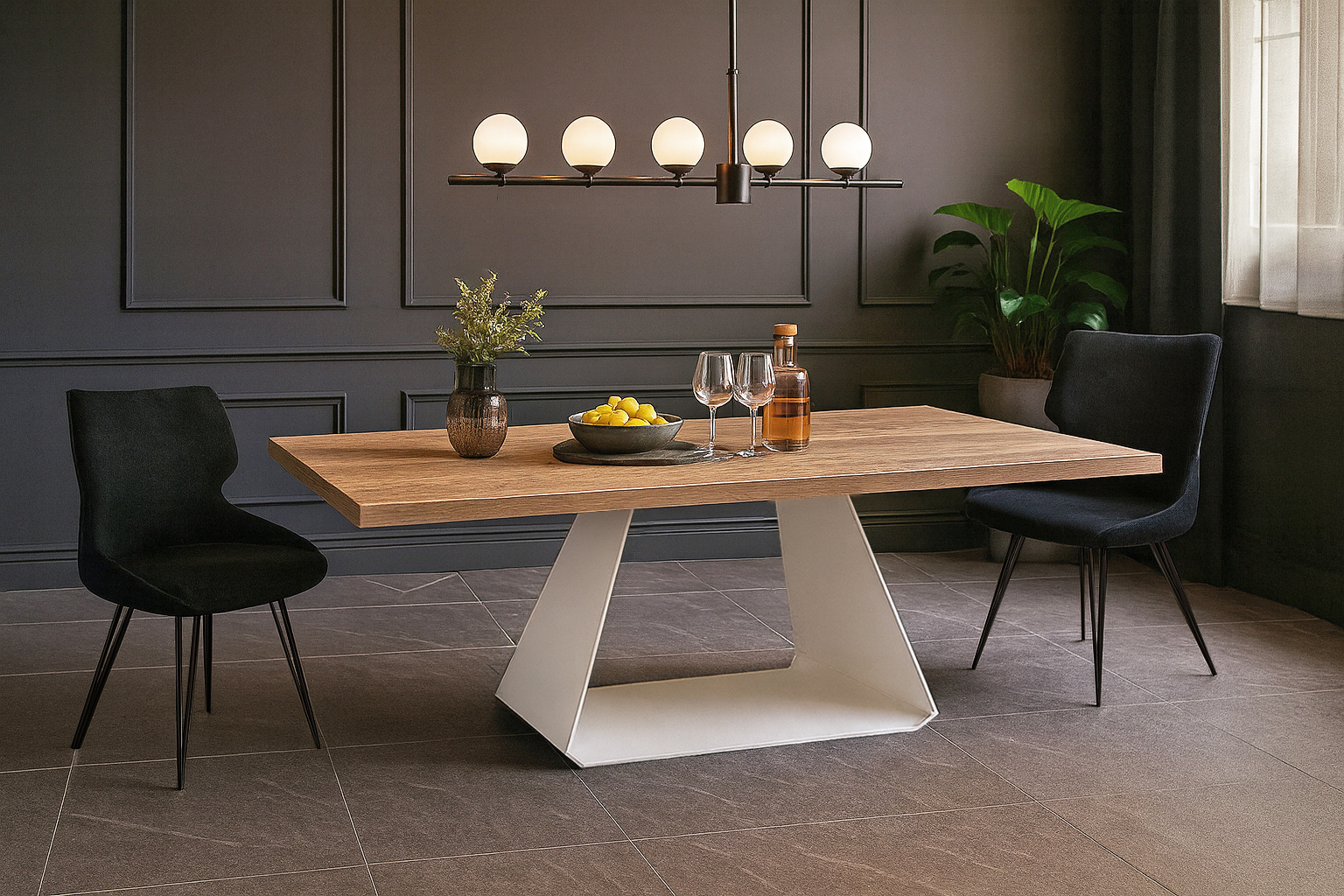 5194 CROSS C BRISTOL Σέτ Τραπεζαρίας Strumer Spitimade® Με 6τμχ Καρέκλες Cross - Image 1