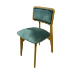 ΚΑΡΕΚΛΑ NALA ΜΕ ΞΥΛΙΝΟ ΣΚΕΛΕΤΟ ΚΑΙ ΒΕΛΟΥΔΙΝΗ ΕΠΕΝΔΥΣΗ ΣΕ ΑΠΟΧΡΩΣΗ ΜΕΝΤΑ - Image 2