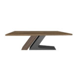 ΤΡΑΠΕΖΑΡΙΑ CAPITAL ΜΕ ΕΠΙΦΑΝΕΙΑ ΣΕ ΣΚΟΥΡΟ ΚΑΦΕ ΧΡΩΜΑ - Image 3