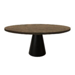 ΤΡΑΠΕΖΑΡΙΑ CONE ΙΙ ΜΕ ΕΠΙΦΑΝΕΙΑ ΣΕ ΣΚΟΥΡΟ ΚΑΦΕ - Image 3