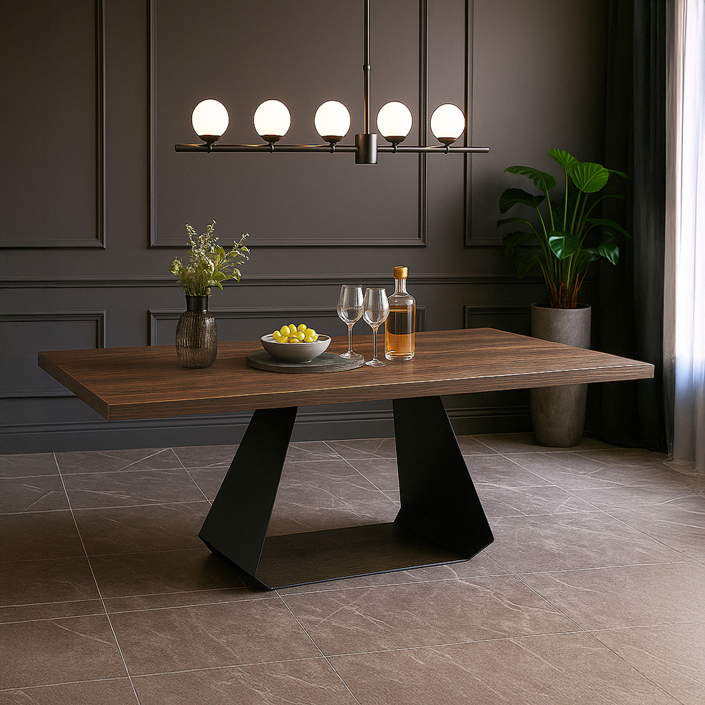 7763 ΤΡΑΠΕΖΑΡΙΑ STRUMER ΜΕ ΕΠΙΦΑΝΕΙΑ ΣΕ ΣΚΟΥΡΟ ΚΑΦΕ ΧΡΩΜΑ - Image 1