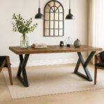 Σέτ Τραπεζαρίας Inferno Spitimade® Με 6τμχ Καρέκλες Rich