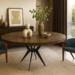 Σέτ Τραπεζαρίας Nona Spitimade® Με 6τμχ Καρέκλες Rich