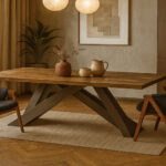 Σέτ Τραπεζαρίας Tomer Spitimade® Με 6τμχ Καρέκλες Rich