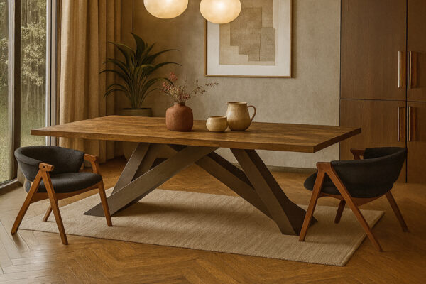 Σέτ Τραπεζαρίας Tomer Spitimade® Με 6τμχ Καρέκλες Rich