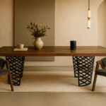 Σέτ Τραπεζαρίας Cage Spitimade® Με 6τμχ Καρέκλες Rich