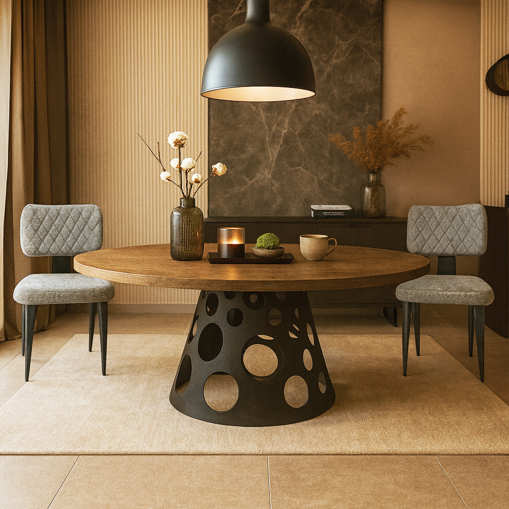 7763 Vesta Zetta Σέτ Τραπεζαρίας Universe Spitimade® Με 6τμχ Καρέκλες Vesta - Image 1