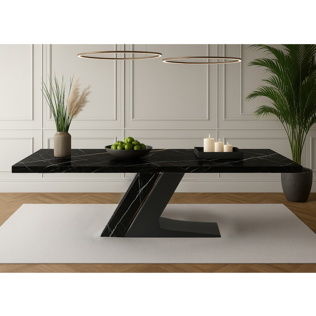 7767 ΤΡΑΠΕΖΑΡΙΑ CAPITAL ΜΕ ΕΠΙΦΑΝΕΙΑ ΣΕ ΜΑΥΡΟ ΜΑΡΜΑΡΟ - Image 1