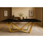 ΤΡΑΠΕΖΑΡΙΑ POWER ΜΕ ΕΠΙΦΑΝΕΙΑ ΣΕ ΟΨΗ ΜΑΥΡΟΥ ΜΑΡΜΑΡΟΥ