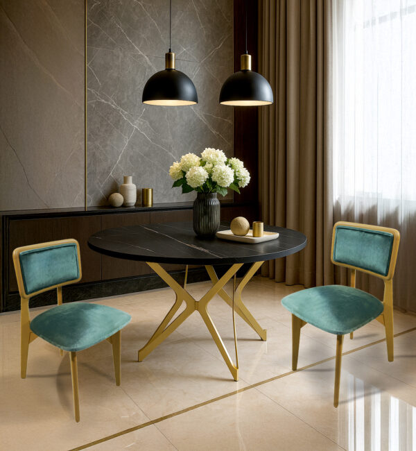 Σέτ Τραπεζαρίας Loggy Spitimade® Με 6τμχ Καρέκλες Nala