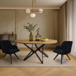 Σέτ Τραπεζαρίας Loggy Spitimade® Με 6τμχ Καρέκλες Verena