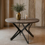 ΤΡΑΠΕΖΑΡΙΑ LOGGY ΜΕ ΕΠΙΦΑΝΕΙΑ ΣΕ ΟΨΗ ΣΚΟΥΡΟ ΤΣΙΜΕΝΤΟ