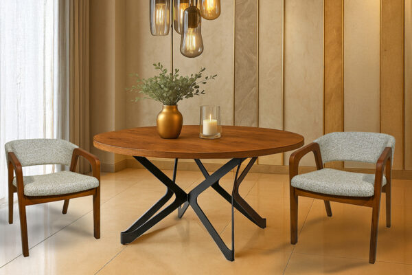 Σέτ Τραπεζαρίας Loggy Spitimade® Με 6τμχ Καρέκλες Corsica