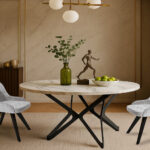 Σέτ Τραπεζαρίας Loggy Spitimade® Με 6τμχ Καρέκλες Isabel