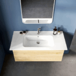 Νιπτήρας Επίπλου Πορσελάνης Cerastyle Blue 80x47cm Λευκό - Image 2