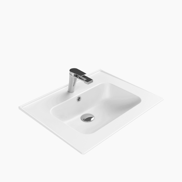 Blue Basin 60x47-700x700 Νιπτήρας Επίπλου Πορσελάνης Cerastyle Blue 60x47cm Λευκό - Image 1