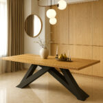 ΤΡΑΠΕΖΑΡΙΑ TOMER ΜΕ ΕΠΙΦΑΝΕΙΑ ΣΕ ΦΥΣΙΚΟ ΞΎΛΟ ΜΕ ΙΣΙΟ ΤΕΛΕΙΩΜΑ