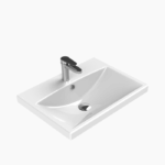 Νιπτήρας Επίπλου Πορσελάνης Cerastyle Elite 60x45cm Λευκό