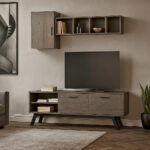 ΣΥΝΘΕΤΟ ΣΑΛΟΝΙΟΥ ISOBELL ΣΕ ΑΠΟΧΡΩΣΗ ΣΚΟΥΡΟ ΔΡΥΣ ΜΕ ΑΝΘΡΑΚΙ ΛΕΠΤΟΜΕΡΕΙΕΣ