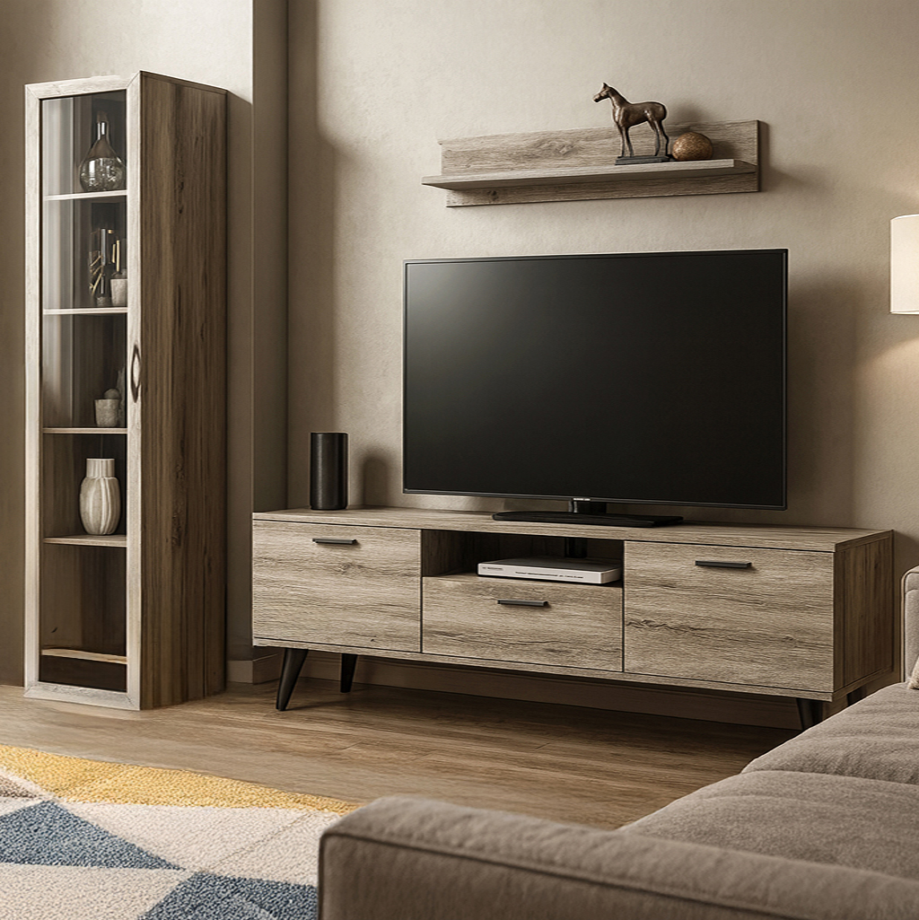 Epiplo Tv 55 Staxti ΣΥΝΘΕΤΟ ΣΑΛΟΝΙΟΥ TYSOW ΣΕ ΑΠΟΧΡΩΣΗ ΣΤΑΧΤΙ - Image 1