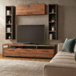 ΣΥΝΘΕΤΟ ΣΑΛΟΝΙΟΥ TRUMAN ΣΕ ΑΠΟΧΡΩΣΗ ΚΑΡΥΔΙ ΜΕ ΜΑΥΡΕΣ ΛΕΠΤΟΜΕΡΕΙΕΣ