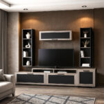 ΣΥΝΘΕΤΟ ΣΑΛΟΝΙΟΥ CESAR ΣΕ ΑΠΟΧΡΩΣΗ ΣΤΑΧΤΙ ΜΕ ΜΑΥΡΕΣ ΛΕΠΤΟΜΕΡΕΙΕΣ