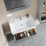 Νιπτήρας Πάγκου Πορσελάνης Cerastyle Hera BTW 60x42cm Λευκό - Image 2