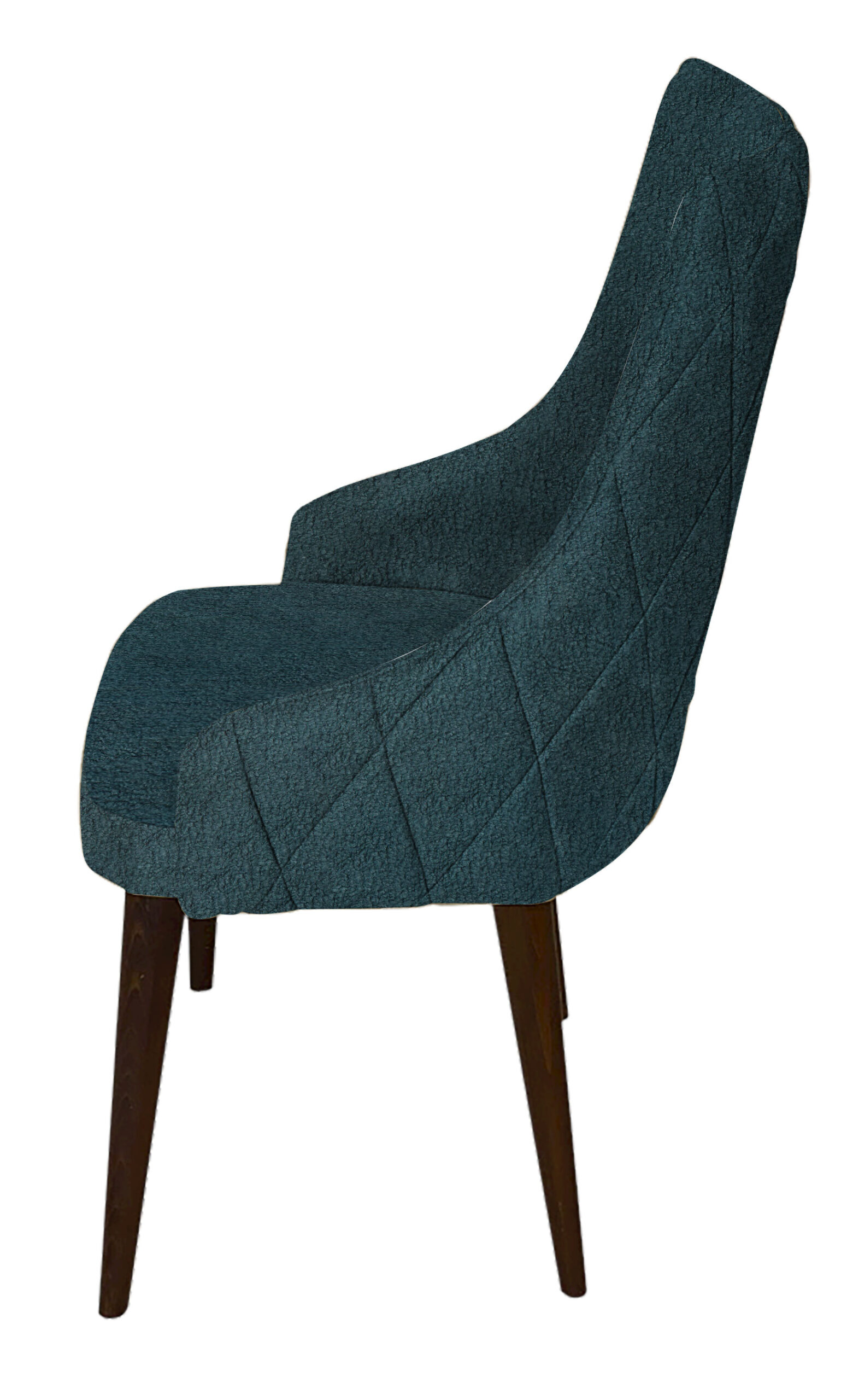 IGNIS-2--BRISTOL-2950-11 ΚΑΡΕΚΛΑ IGNIS ΞΥΛΙΝΗ ΜΕ ΜΠΡΑΤΣΑ ΚΑΙ ΥΦΑΣΜΑ ΣΕ ΣΚΟΥΡΟ ΠΕΤΡΟΛ ΧΡΩΜΑ - Image 1