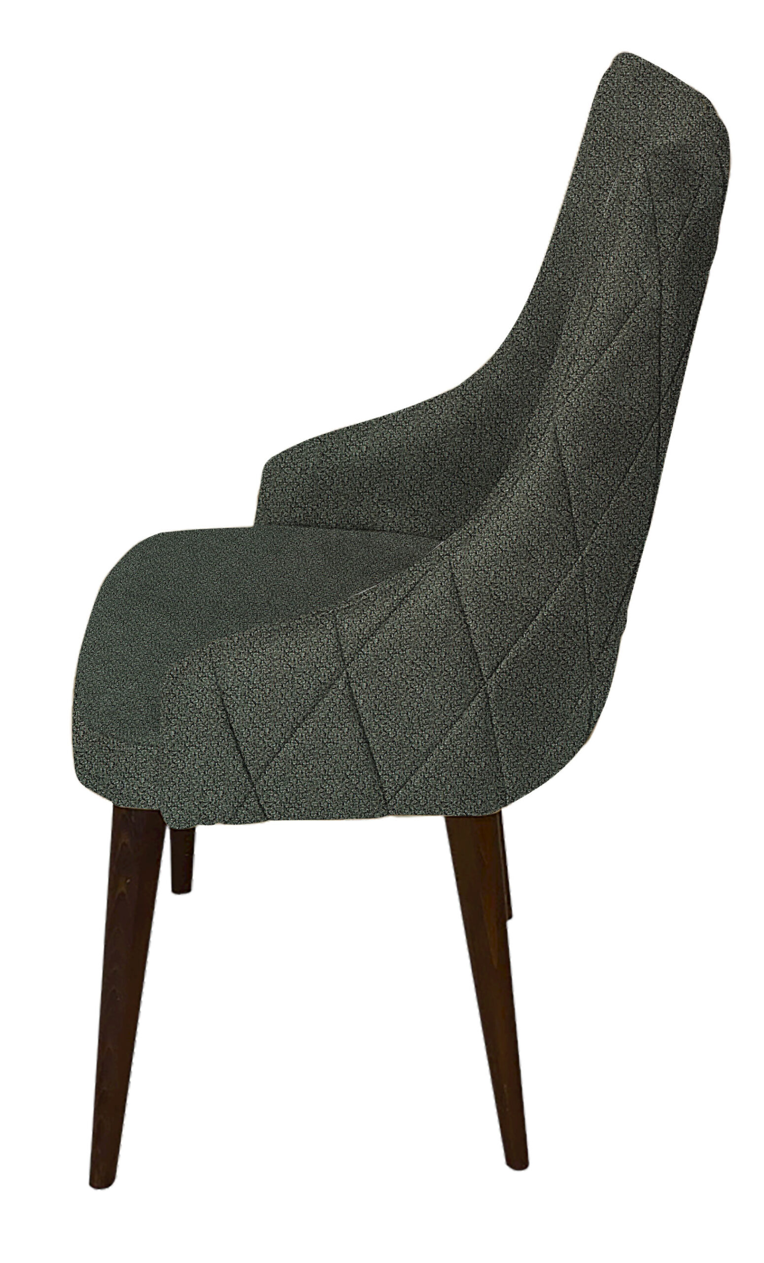 IGNIS-2-ROMMA-2350-07 ΚΑΡΕΚΛΑ IGNIS ΞΥΛΙΝΗ ΜΕ ΜΠΡΑΤΣΑ ΚΑΙ ΥΦΑΣΜΑ ΣΕ ΠΡΑΣΙΝΟ ΧΡΩΜΑ - Image 1