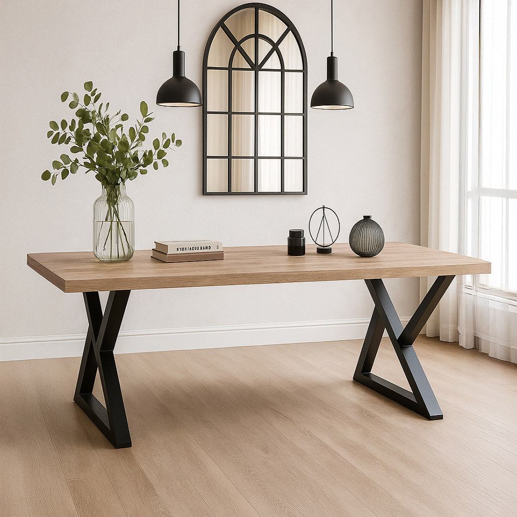 K529 ΤΡΑΠΕΖΑΡΙΑ INFERNO ΜΕ ΕΠΙΦΑΝΕΙΑ ΣΕ ΦΥΣΙΚΗ ΑΠΟΧΡΩΣΗ - Image 1