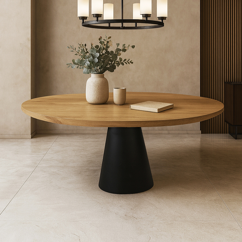 K529 ΤΡΑΠΕΖΑΡΙΑ CONE ΙΙ ΜΕ ΕΠΙΦΑΝΕΙΑ ΣΕ ΦΥΣΙΚΗ ΑΠΟΧΡΩΣΗ - Image 1